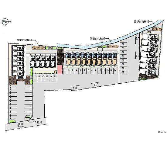 ★手数料０円★高松市元山町　月極駐車場（LP）